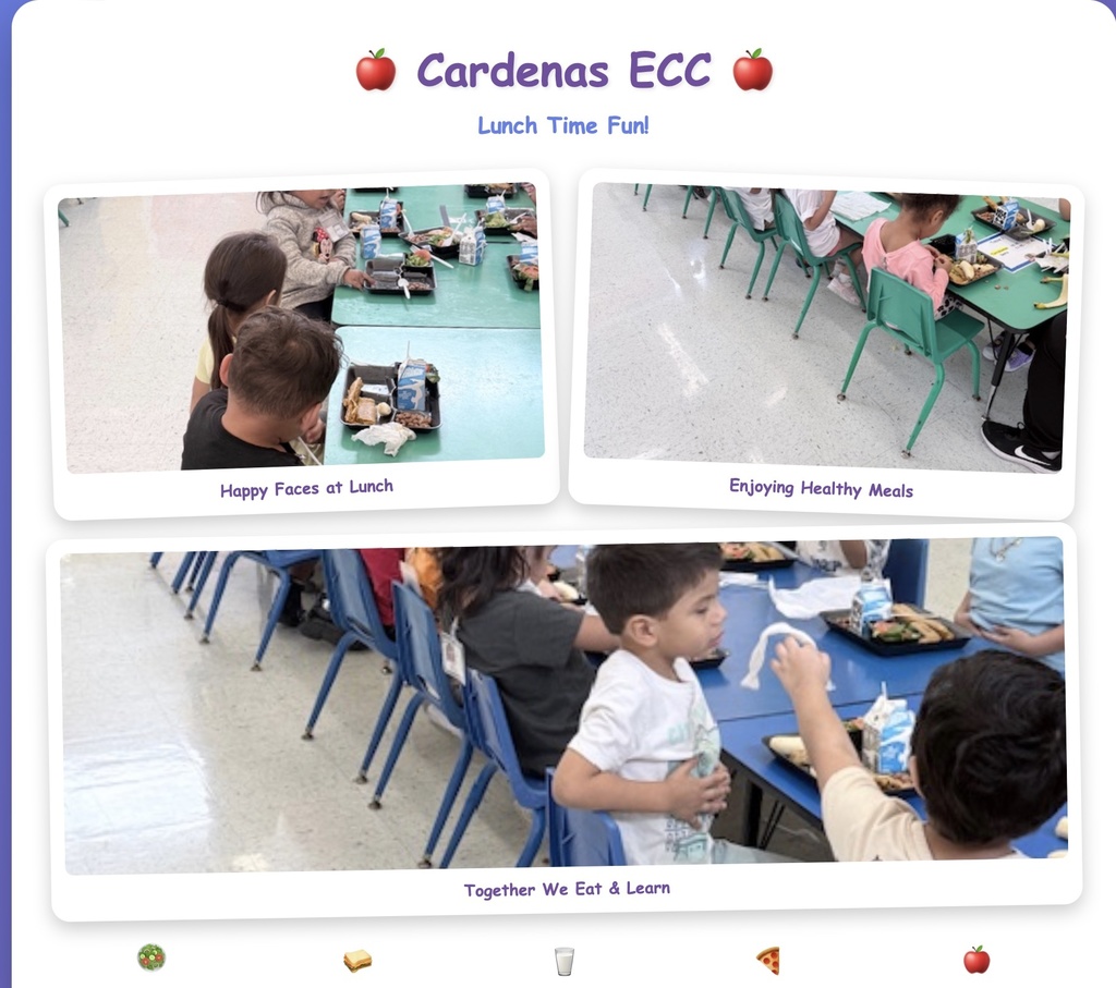 Lunchtime = FUNTIME at Cardenas ECC!