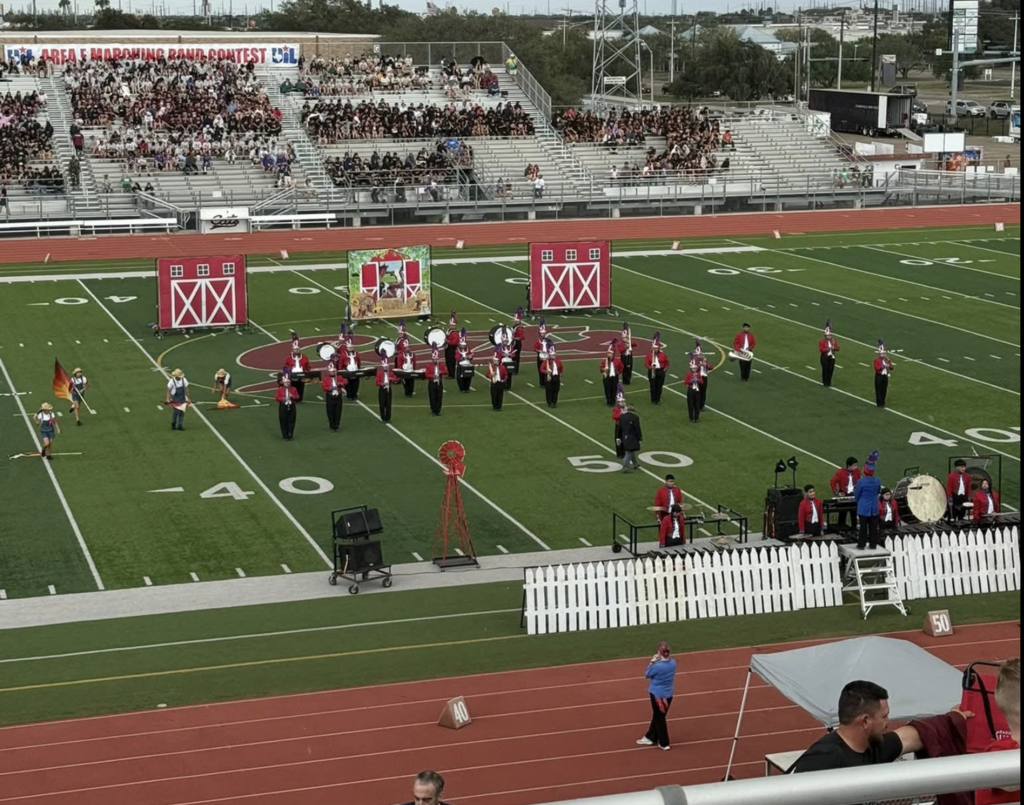 MHS Band at Area Marching Contest
