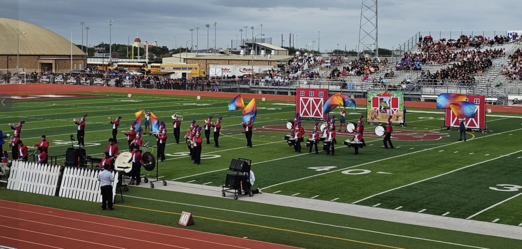 MHS Band at Area Marching Contest