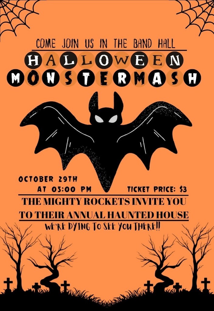 Haunted house in the band hall at JFK