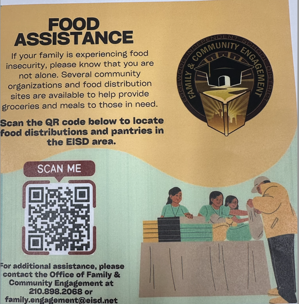 Flyer with QR code