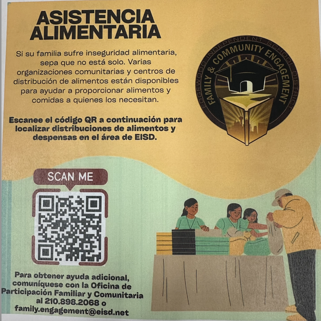 Spanish Flyer with QR code