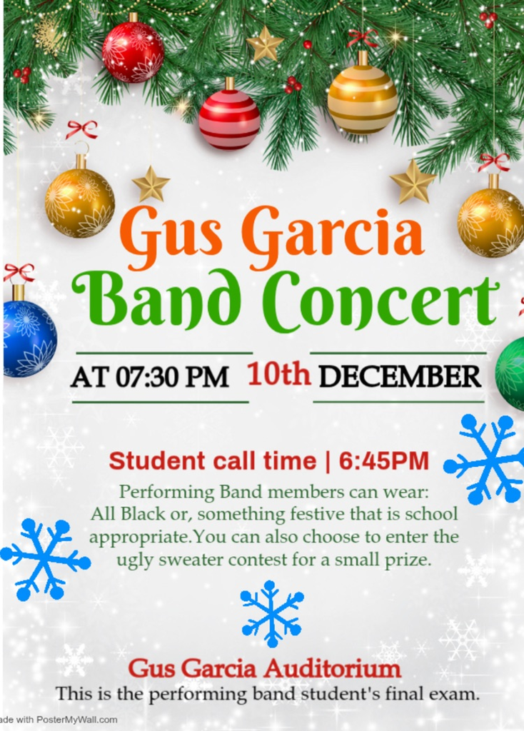 Gus Garcia Band Concert
