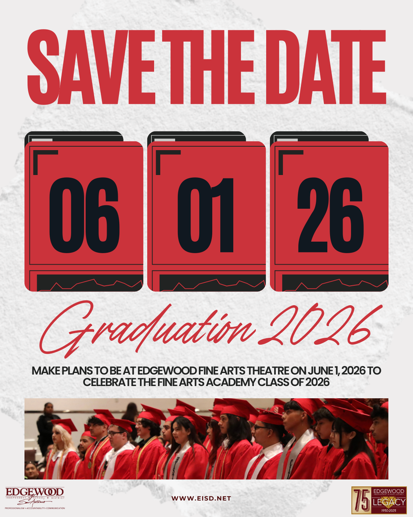 FAA Graduation Save the Date for June 1, 2026