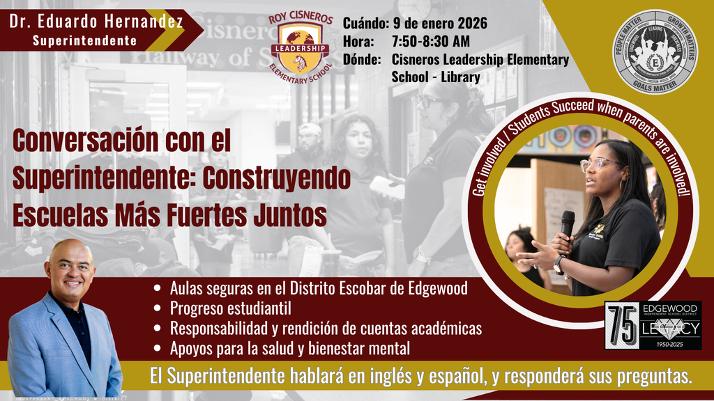 Parent Talk with the Superintendent