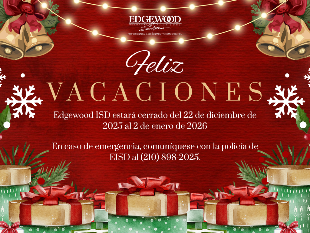 closed for the holidays Dec. 22-Jan. 2 