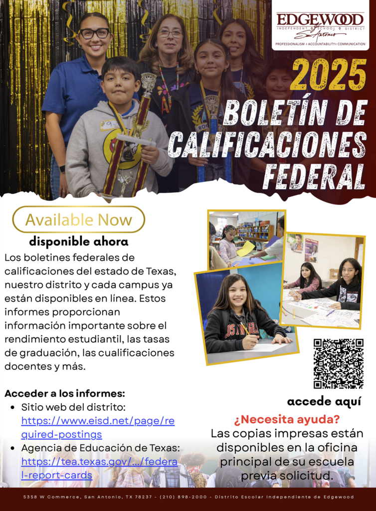 Federal Report Cards