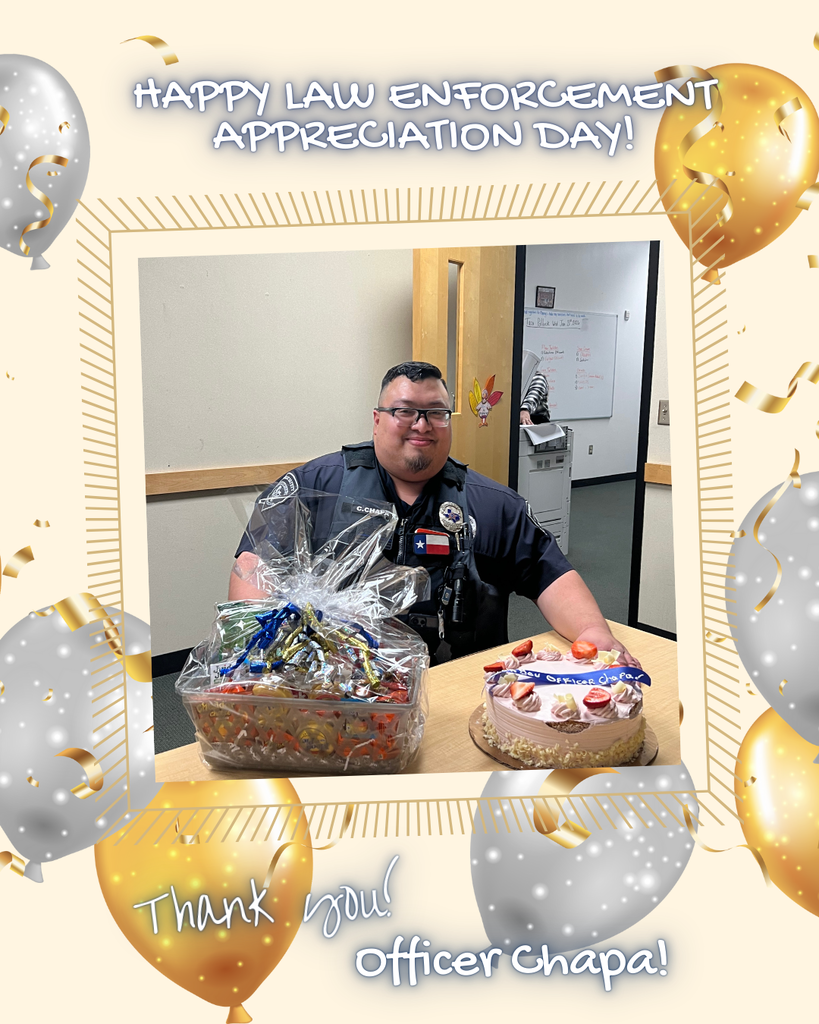 Thank you Officer Chapa!