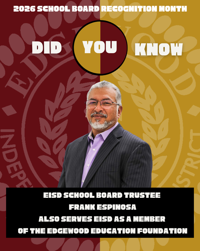 Frank Espinosa board member and Edgewood Education Foundation