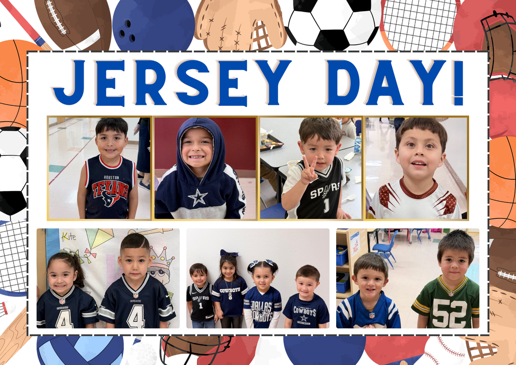 Jersey Day at Stafford ECC! 