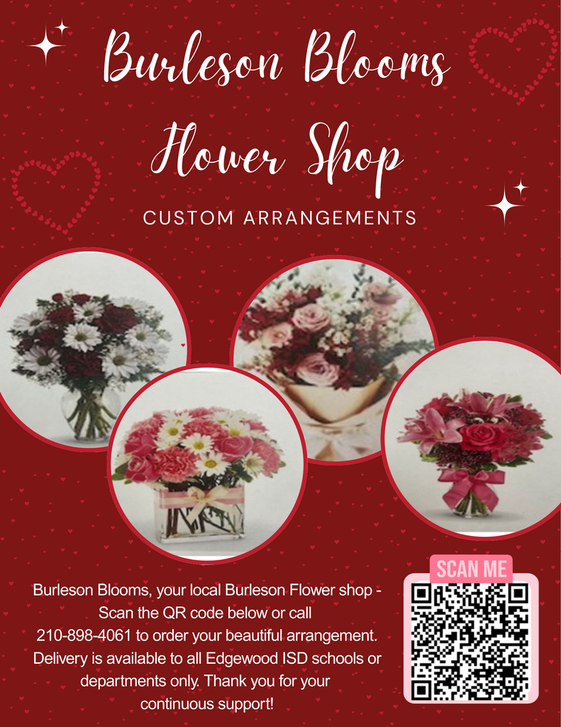 Burleson Blooms: Valentine's Arrangements!