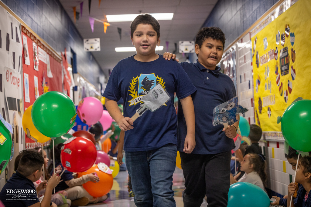 RDLA student during the balloon parade