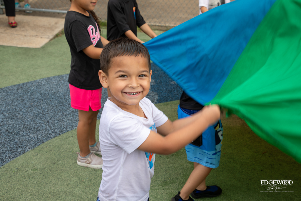 stafford student having fun during field day 