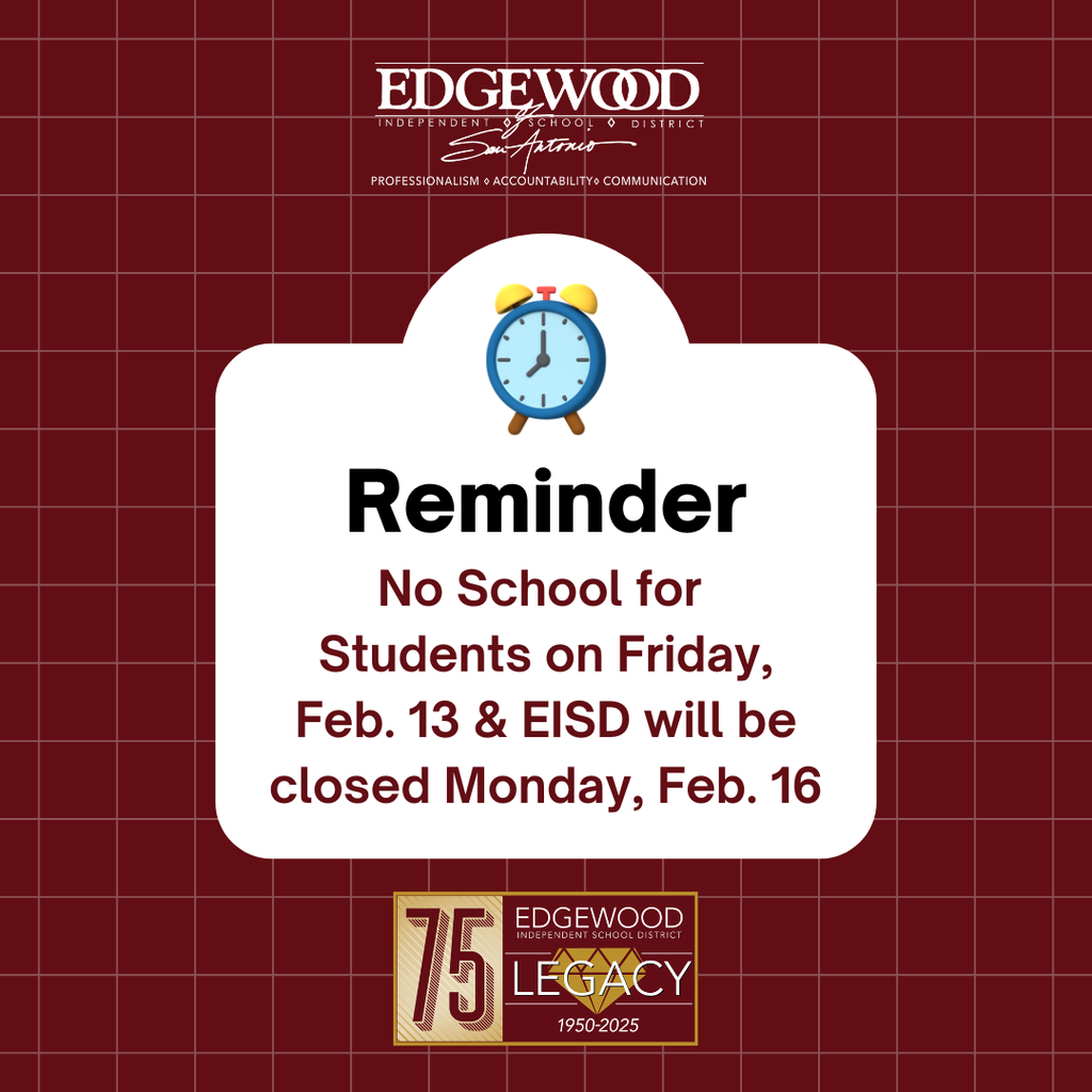 No school on Friday, Feb. 13