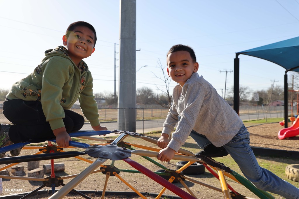 GLEP Students on the playground