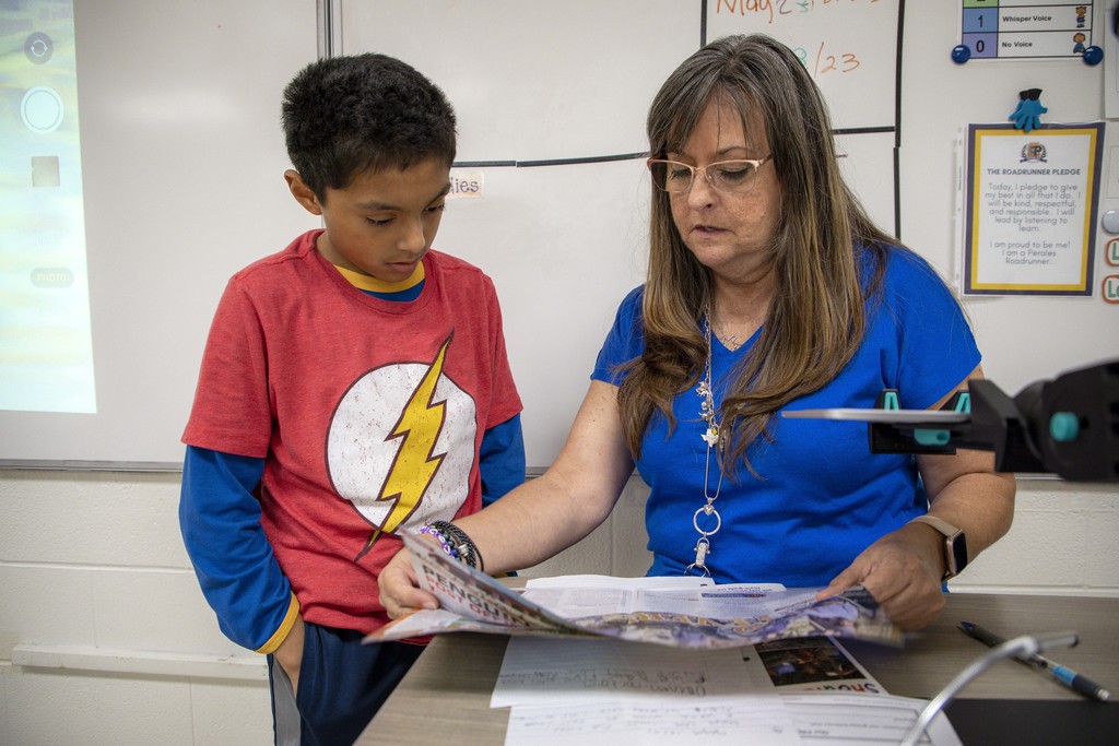 Going above beyond, just a typical day at Perales STEAM Elementary!