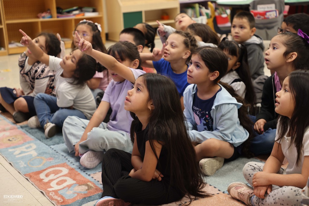 students at LBJ elementary