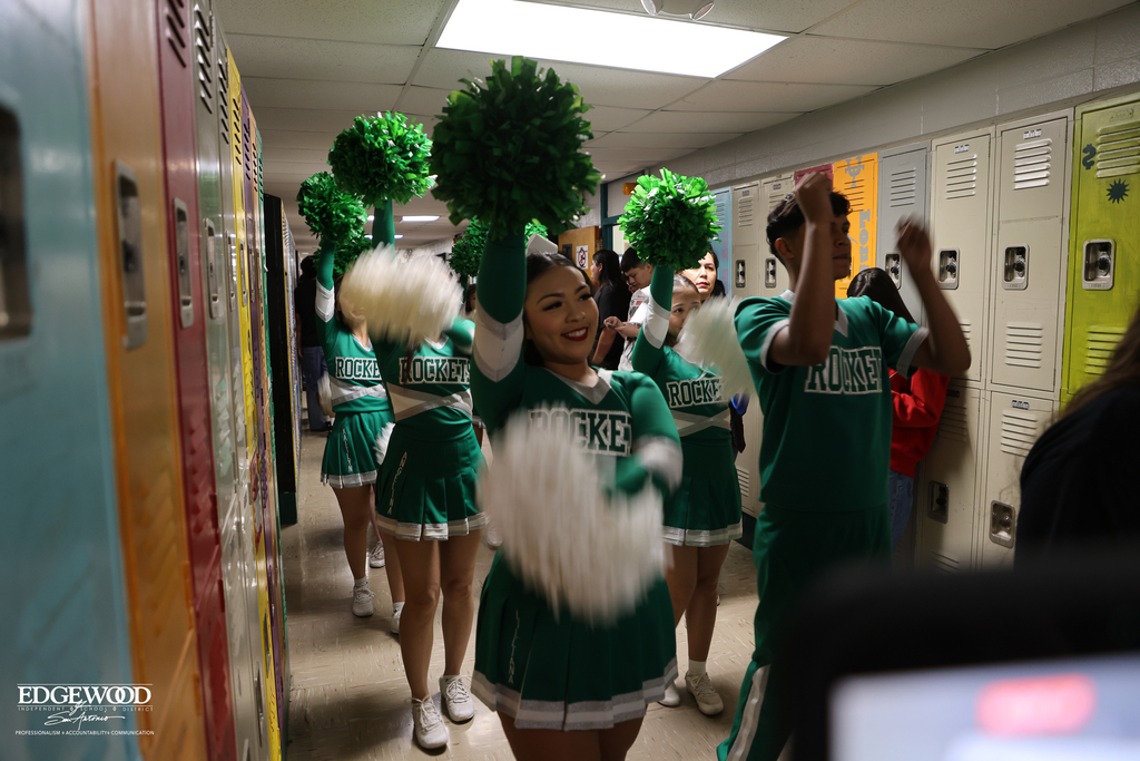 sendoff parade for State Powerlifting