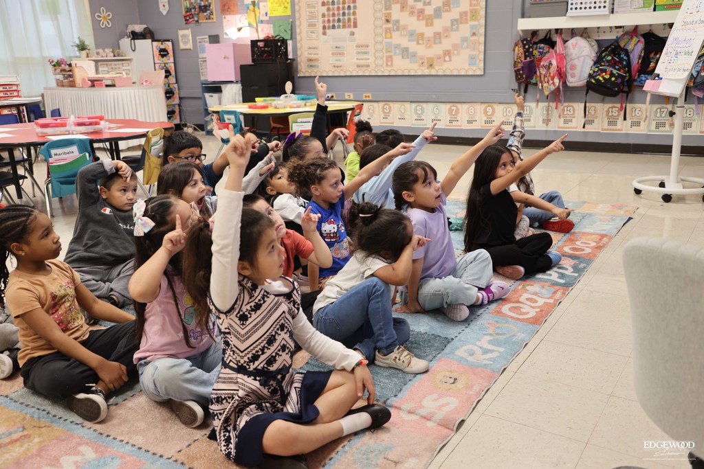 LBJ Students answer questions