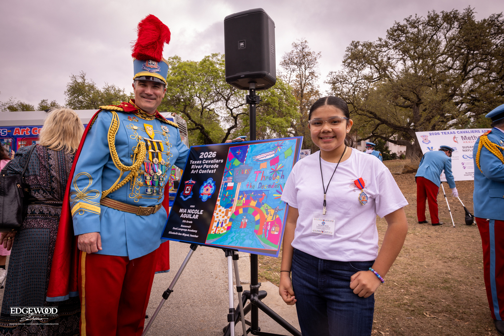 Mia and King Antonio