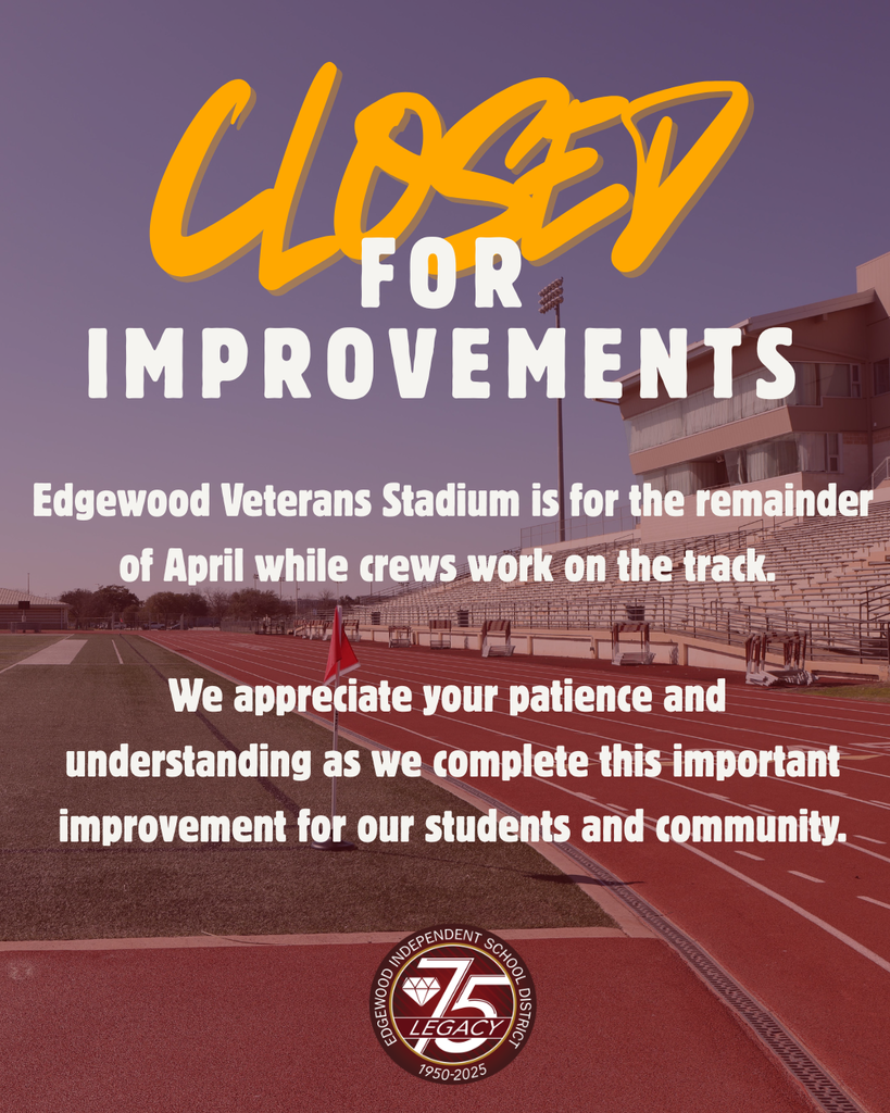 EISD track and stadium closed 