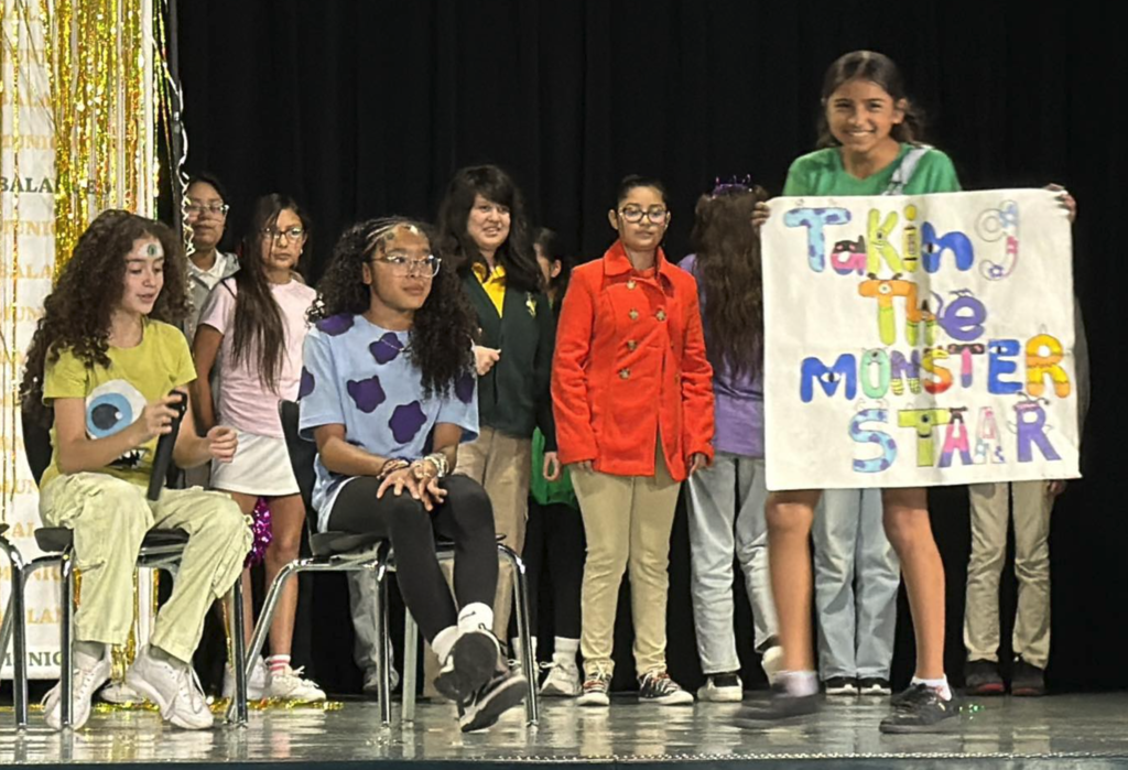 We had a blockbuster movie themed STAAR pep rally to wish our 3rd-8th graders the best on STAAR!