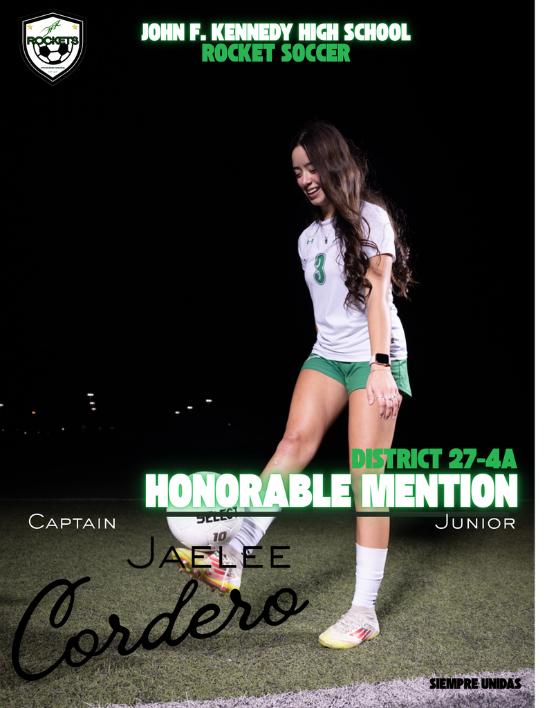 JFK Soccer All District Honors