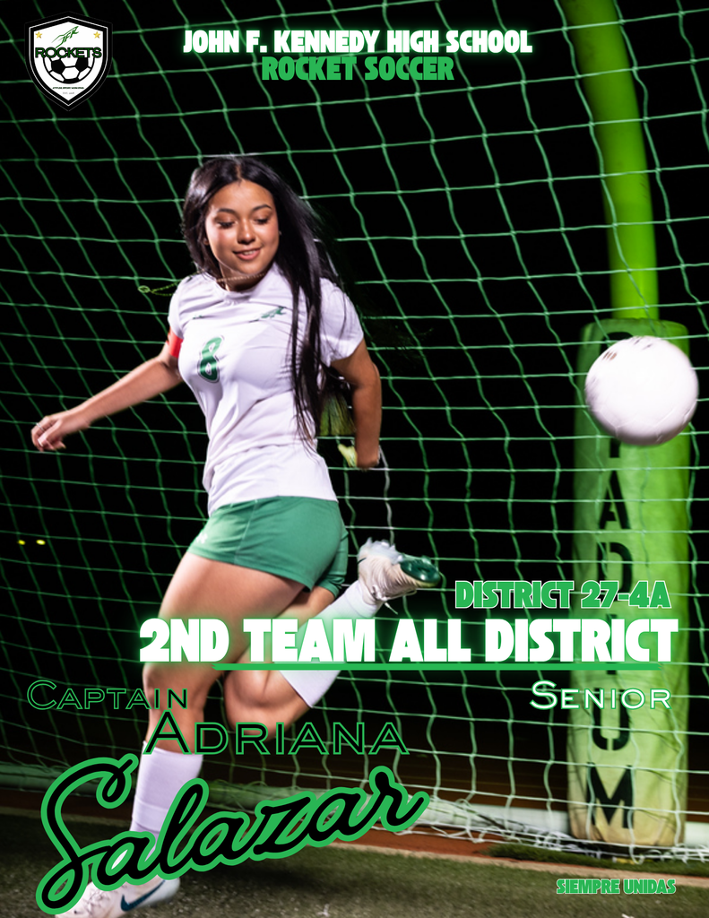JFK Soccer All District Honors