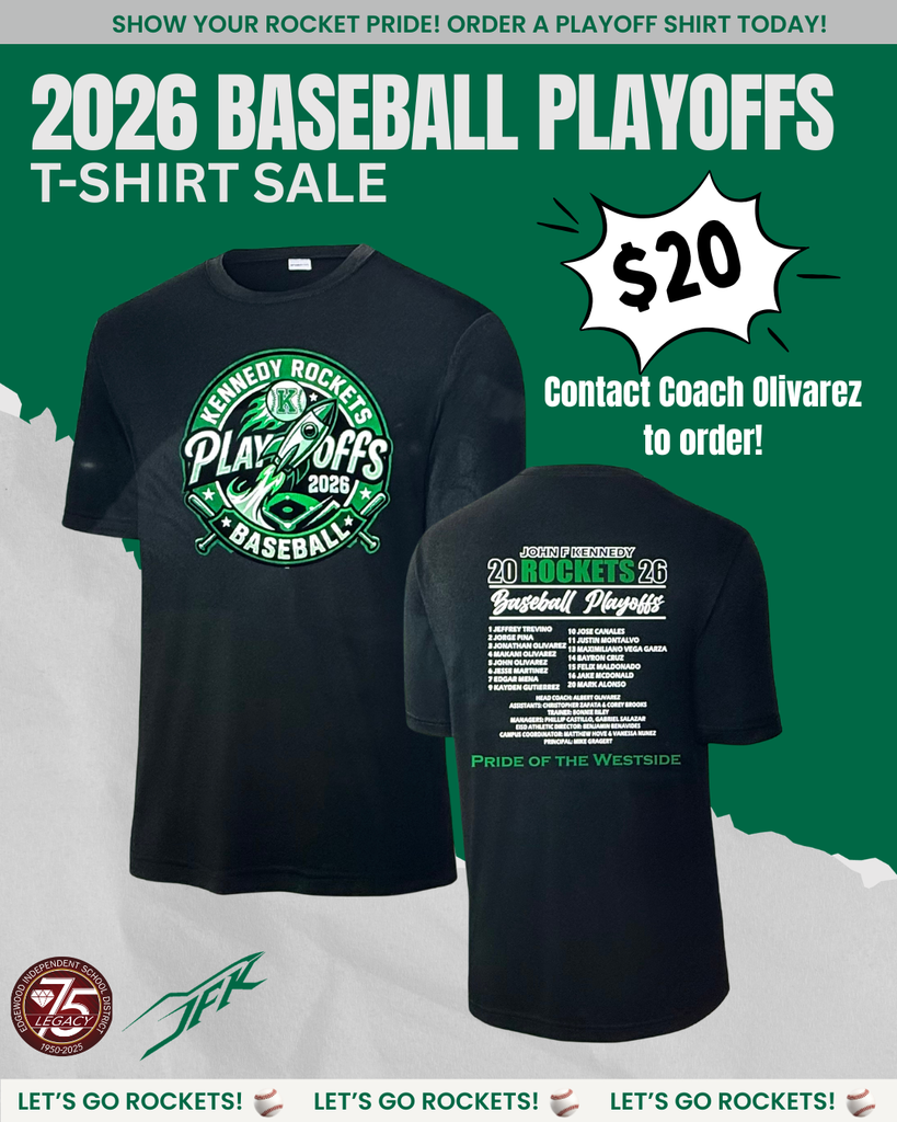 Rockets Baseball Playoffs Shirts