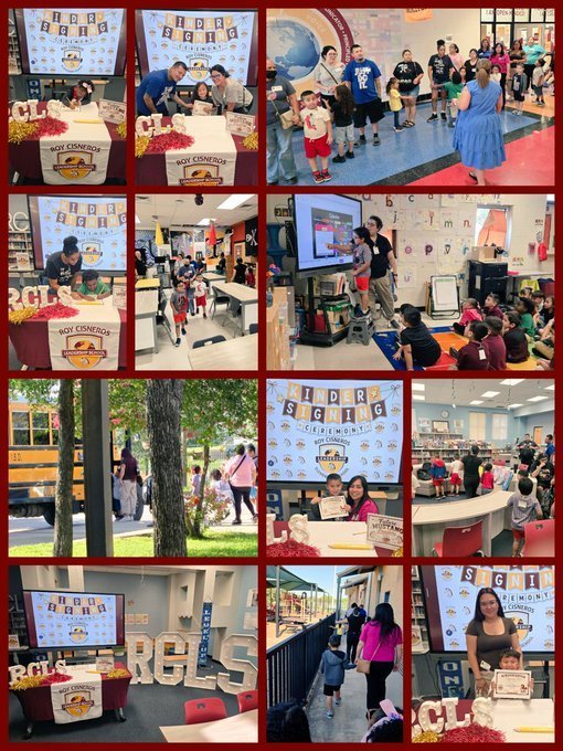 Today we welcomed our Pre-K friends from Cardenas and Stafford to our school! 🎉 They had the opportunity to meet our Kindergarten teacher, visit her classroom, and participate in a fun activity with the class.  To make the day even more special, our future Kindergarten students signed their Kinder Commitment Letters! ✏️💙 We are so proud of all they have accomplished and excited to see them take this next big step.  Congratulations to our amazing Pre-K graduates — Kindergarten is waiting for you! 🎓🍎