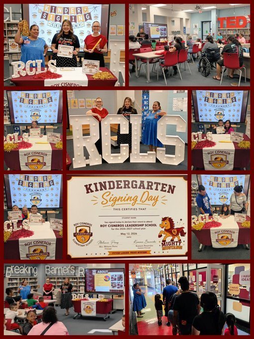 Today we welcomed our Pre-K friends from Cardenas and Stafford to our school! 🎉 They had the opportunity to meet our Kindergarten teacher, visit her classroom, and participate in a fun activity with the class.  To make the day even more special, our future Kindergarten students signed their Kinder Commitment Letters! ✏️💙 We are so proud of all they have accomplished and excited to see them take this next big step.  Congratulations to our amazing Pre-K graduates — Kindergarten is waiting for you! 🎓🍎