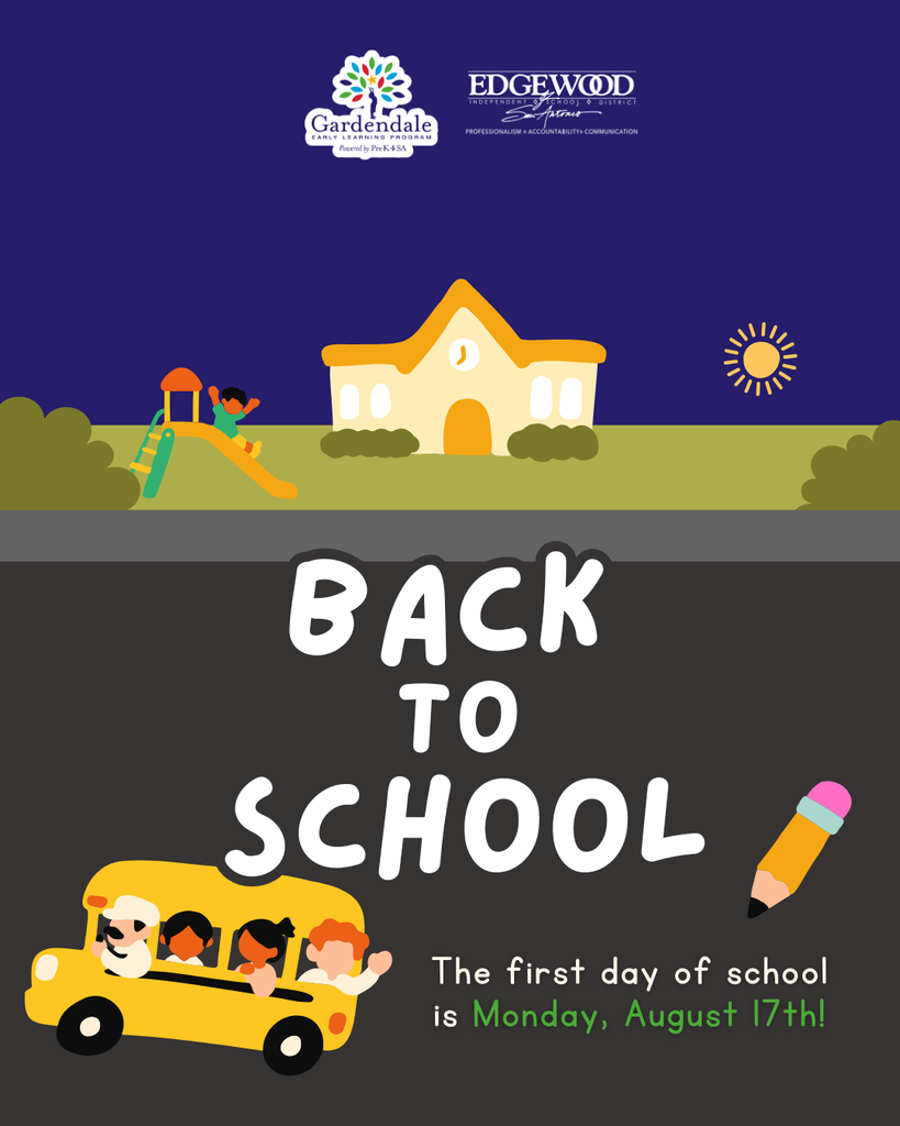 Back to school - Monday, August 17th