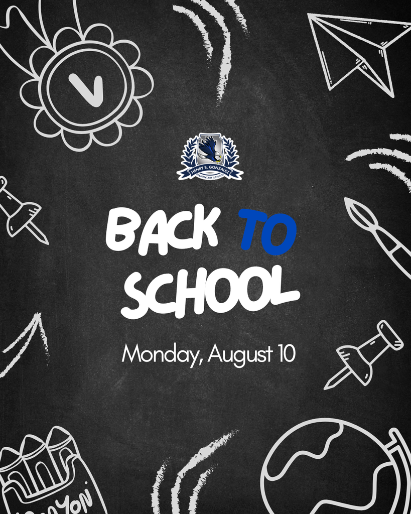 Back to School - Monday, August 10