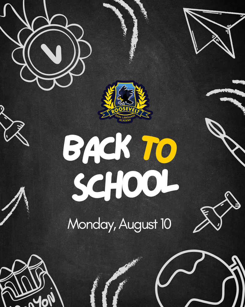 Back to school - Monday, August 10