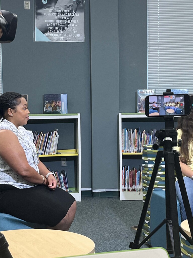 KSAT 12 interviews LPLSG DI Team