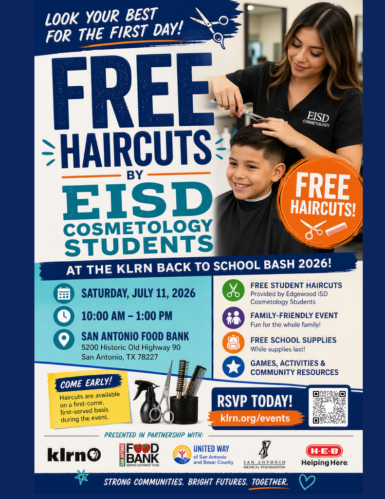FAA Cosmo to provide haircuts at the KLRN Back to School Event