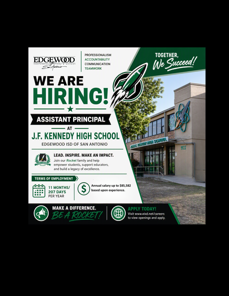 JFK Is hiring