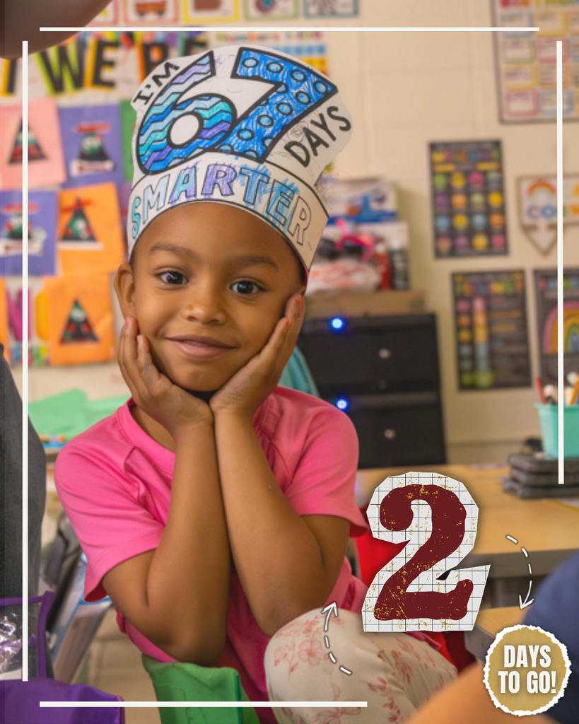 2 days to go until school starts