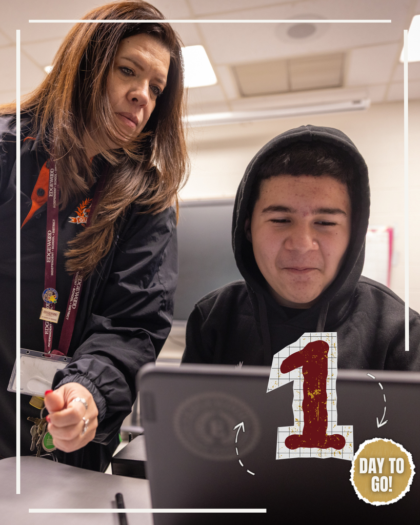 1 more day until school starts!