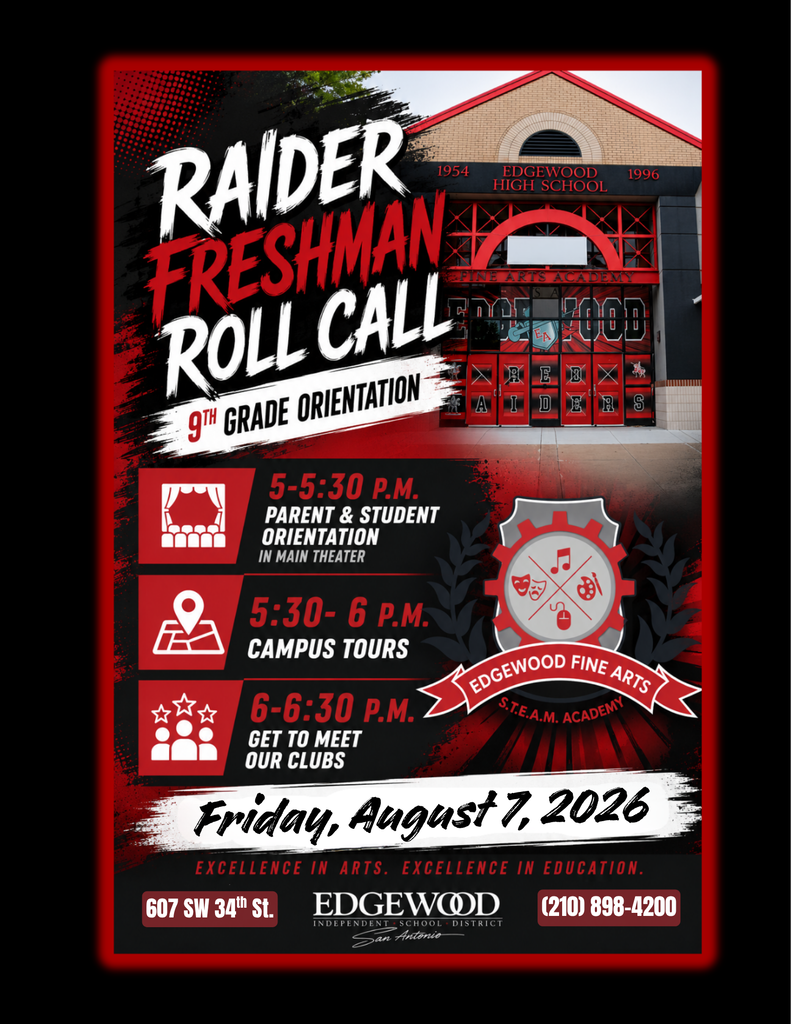 Freshman Raider RollCall for the Class of 2026 on Friday, August 7