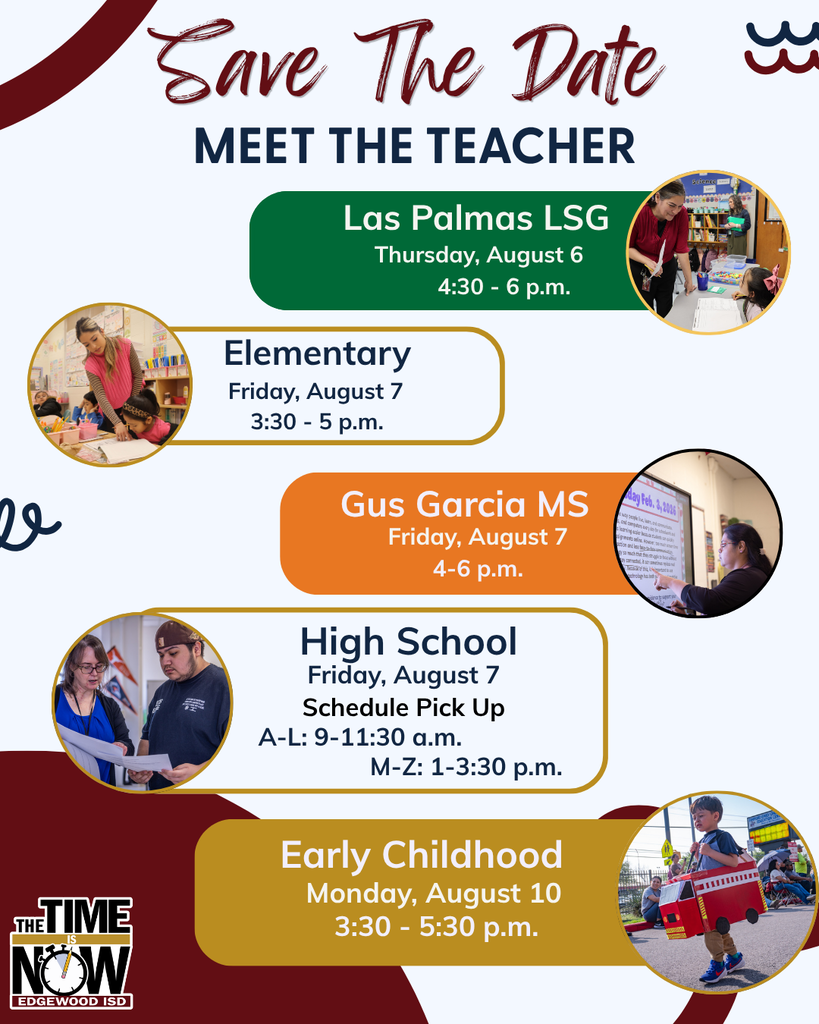 Save the Date Meet the Teacher graphics