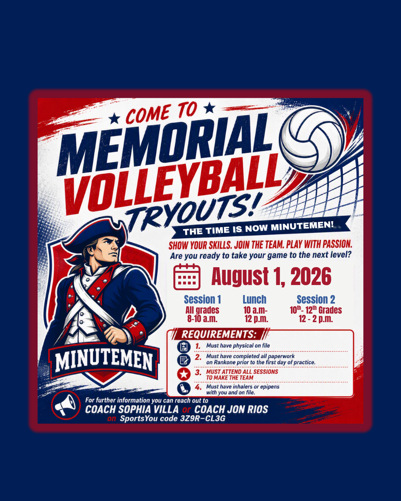 MHS Volleyball tryouts on August 1