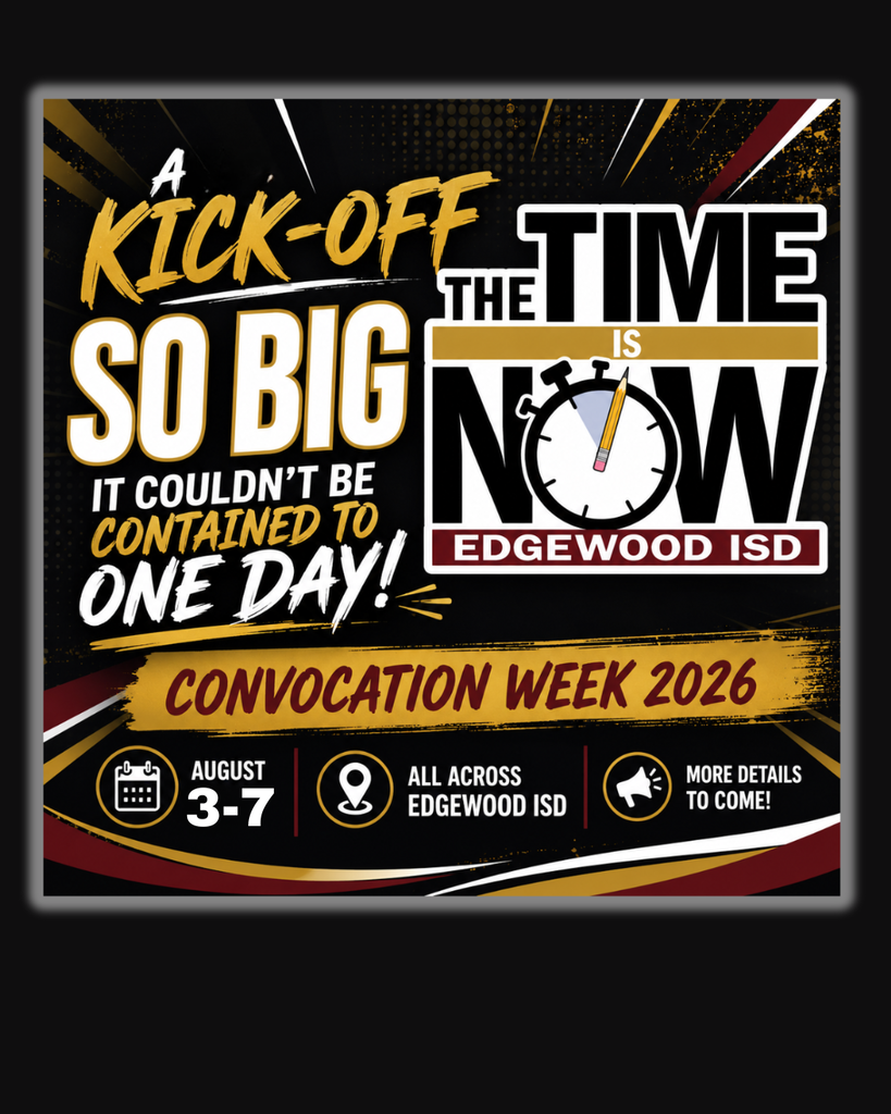 convocation week is coming August 3-7, 2026