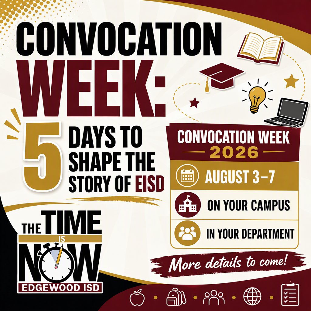 Convocation Week 2026 begins August 3
