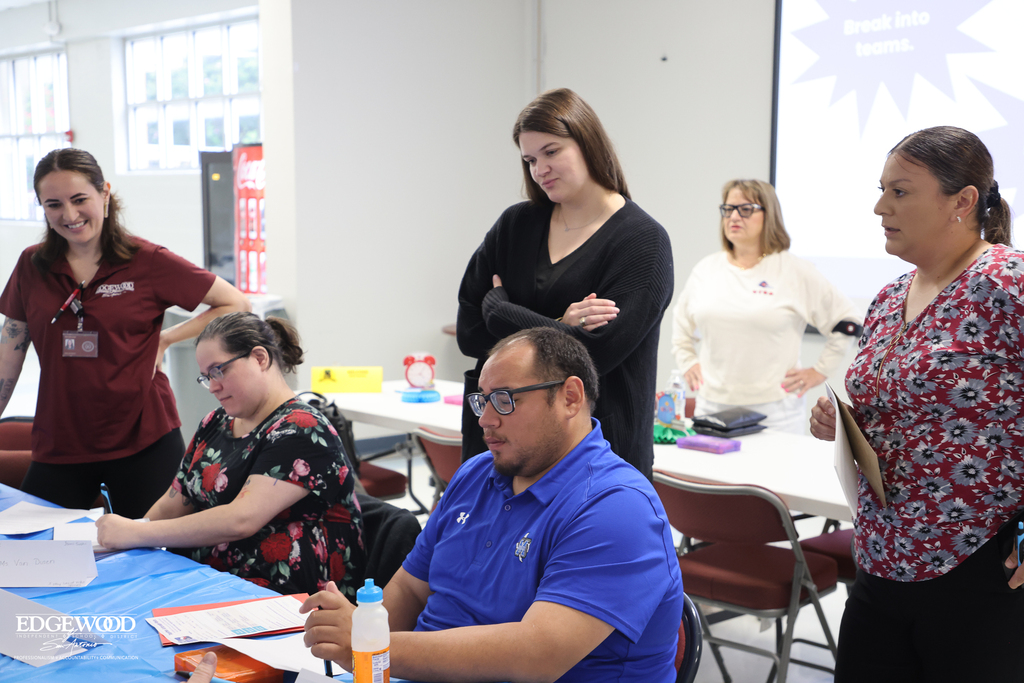 new teachers work together to get ready for the new school year