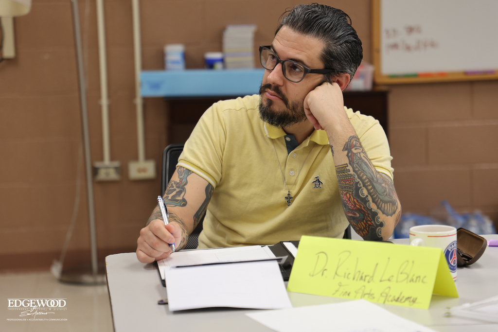 new teachers work together to get ready for the new school year