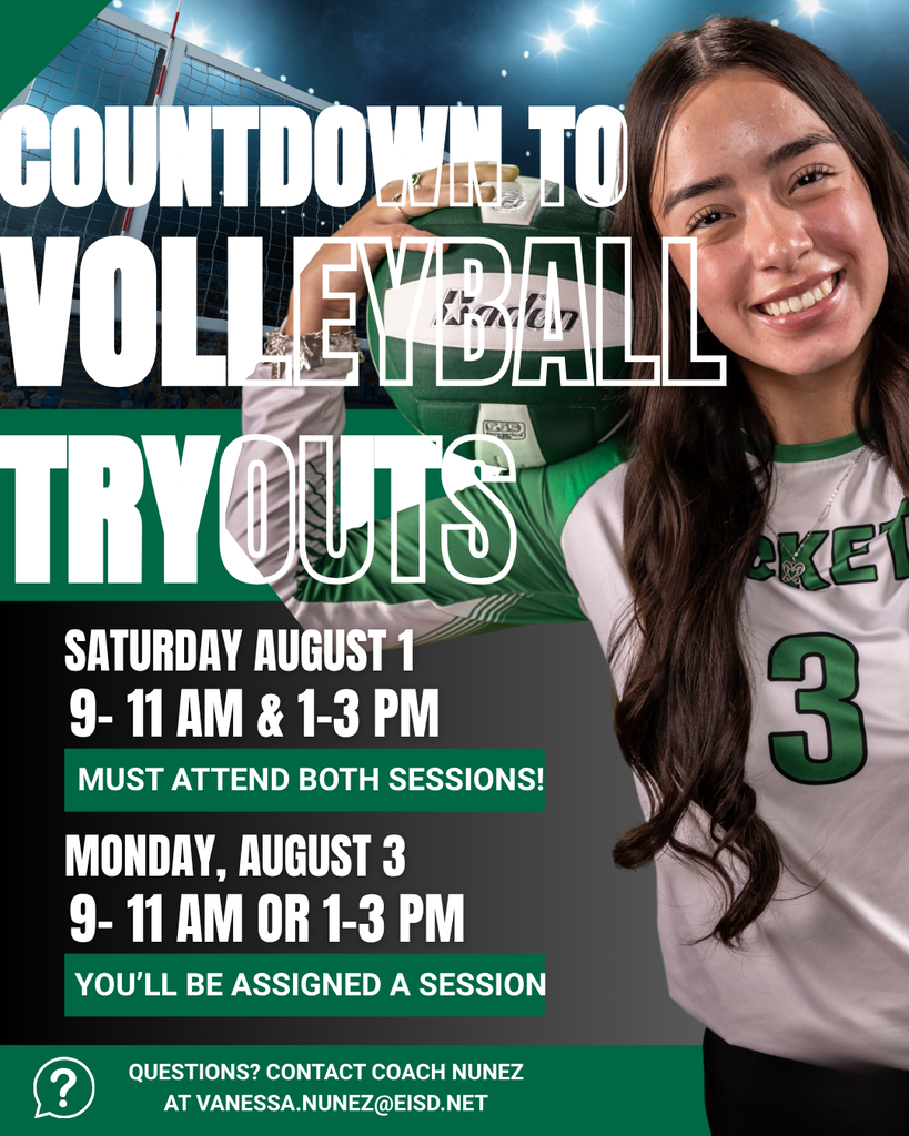 JFK volleyball tryouts begin Saturday, August 1