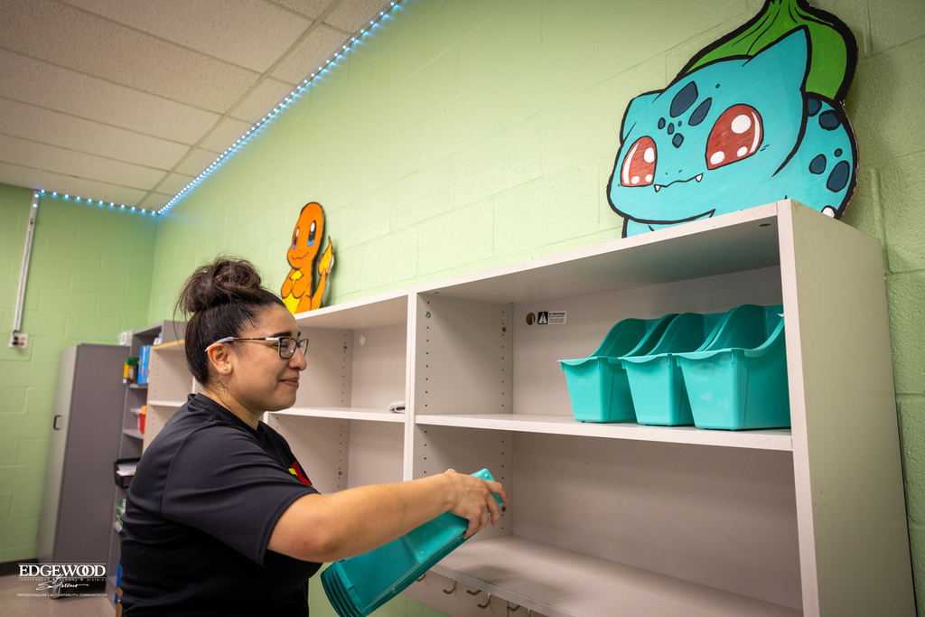 teachers preparing their classrooms 
