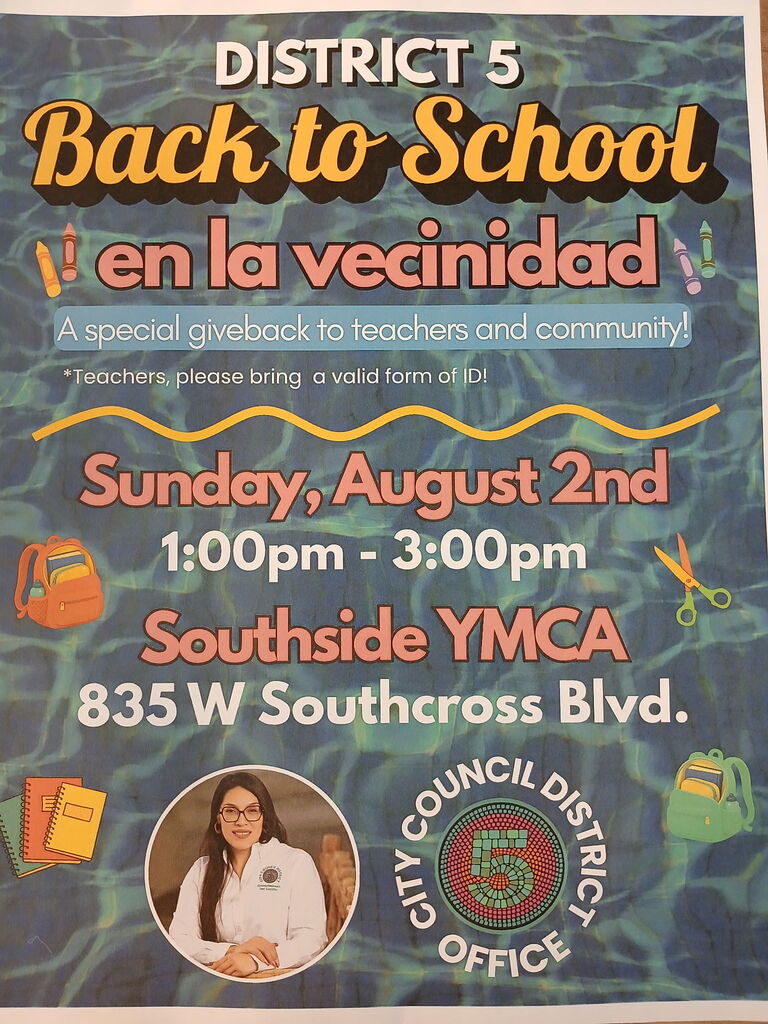 Back to school drive