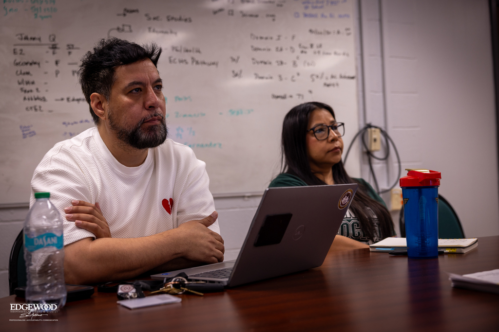 Principal + Teacher prepping